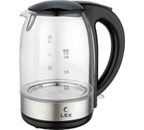 Электрический чайник LEX Lxk 3005-1, черный LXК3005-1