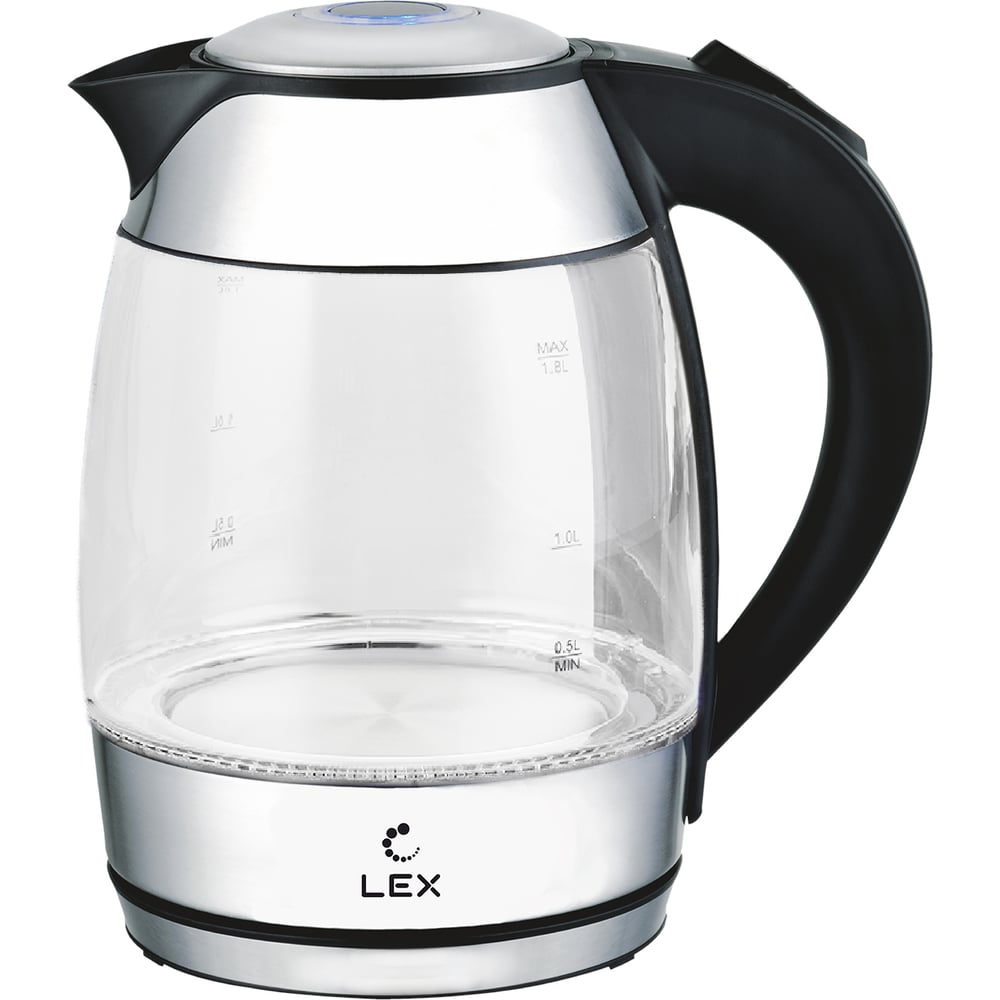Электрический чайник LEX Lx 3006-1, черный LX3006-1 - выгодная цена ...