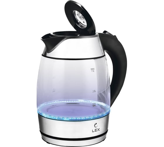 Электрический чайник LEX Lx 3006-1, черный LX3006-1