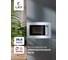 Встраиваемая микроволновая печь Lex bimo 20.05 inox CHGA100005 2