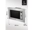 Встраиваемая микроволновая печь Lex bimo 20.05 inox CHGA100005 5