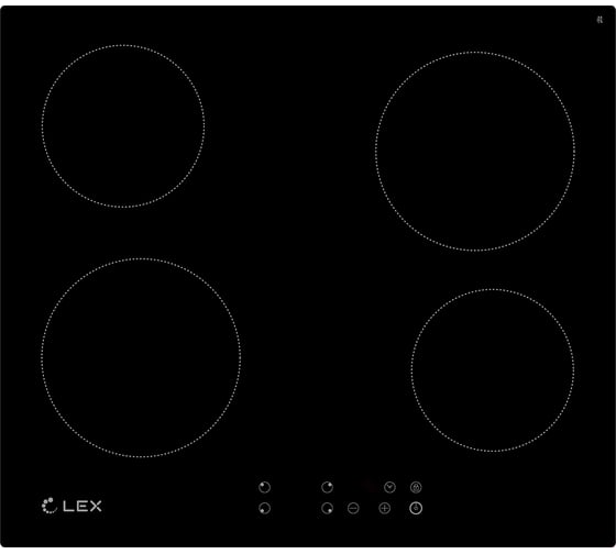 Встраиваемая панель Lex EVH 640 BL CHYO000173