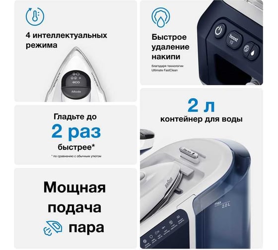 Гладильная система Braun IS7282BL 0128805001