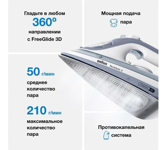 Утюг Braun SI5078GY 0127406003