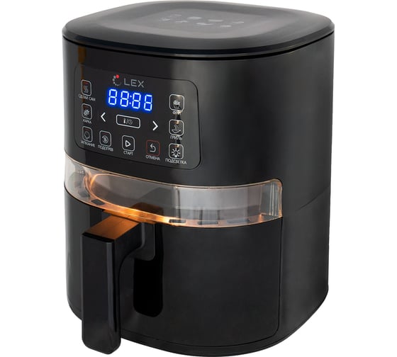 Аэрогриль Lex Lxaf 5405 черный LXAF5405