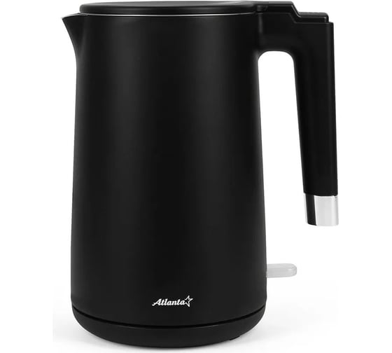 Электрический двухстенный чайник Atlanta ATH-2449 black