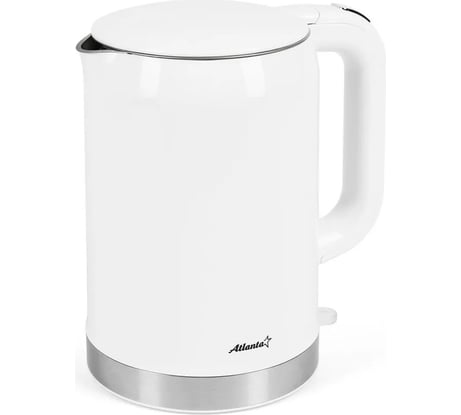 Электрический двухстенный чайник Atlanta ATH-2450 white