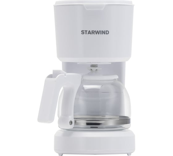Капельная кофеварка STARWIND STD0611 600 Вт белый 1376405