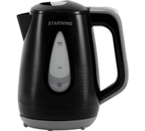 Чайник STARWIND SKP2316 1.7 л 2200Вт черный/серый пластик 1464421
