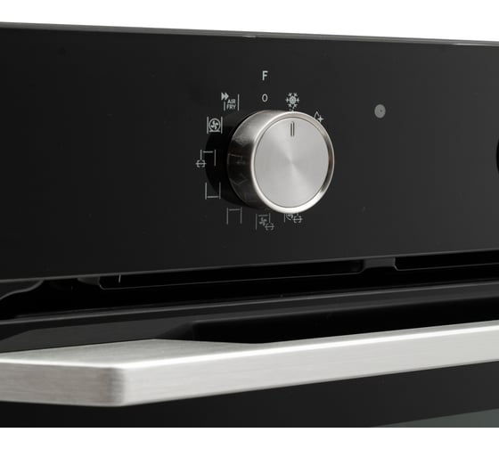 Многофункциональный электрический духовой шкаф nsm 7 nl rf rus, 60 см, черный, конвекция, телескопические направляющие, паровая система очистки, 3 стекла дверцы DeLonghi К000000000137