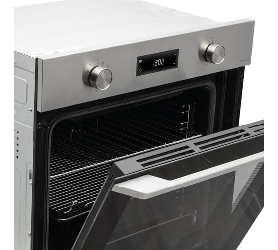 Многофункциональный электрический духовой шкаф DeLonghi nsm 11 xl rus, 60 см, черный, конвекция, телескопические направляющие, паровая система очистки К000000000132