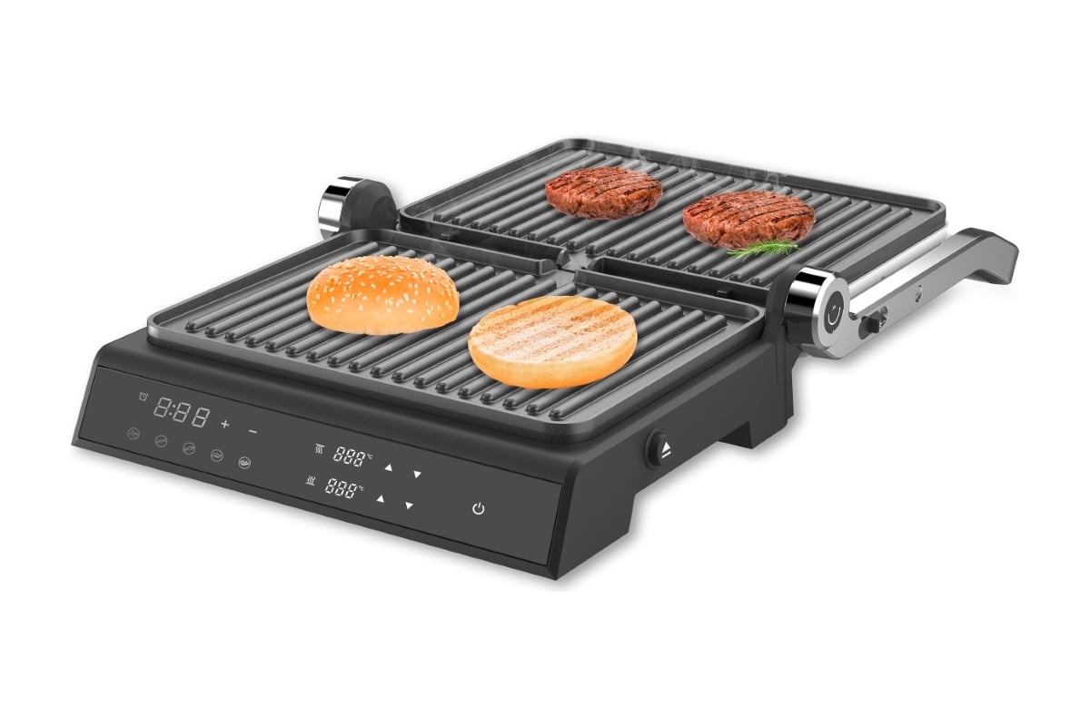 Контактный гриль Zigmund & Shtain grillmeister zeg-933 ЦБ-00002754 ...