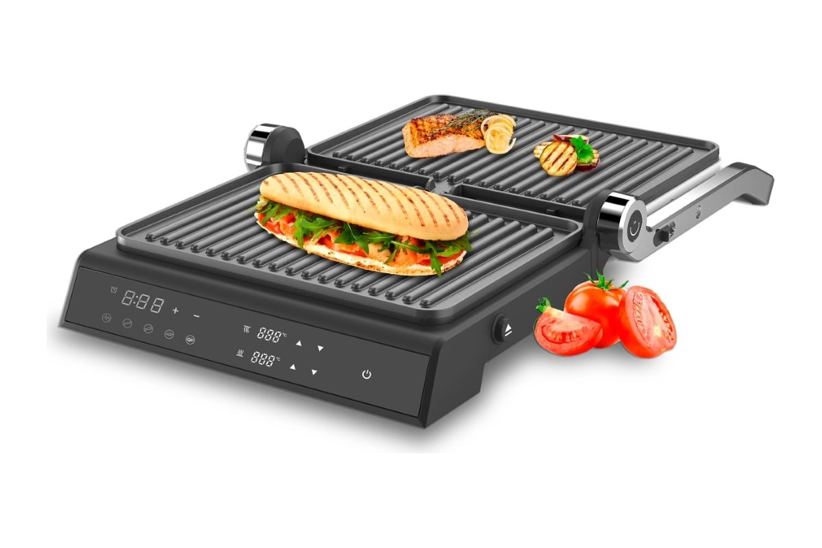 Контактный гриль Zigmund & Shtain grillmeister zeg-933 ЦБ-00002754 ...