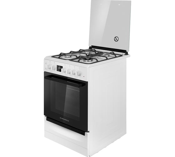 Газовая плита с электрической духовкой MAUNFELD MGC60ECW05