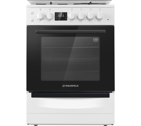 Газовая плита с электрической духовкой MAUNFELD MGC60ECW05