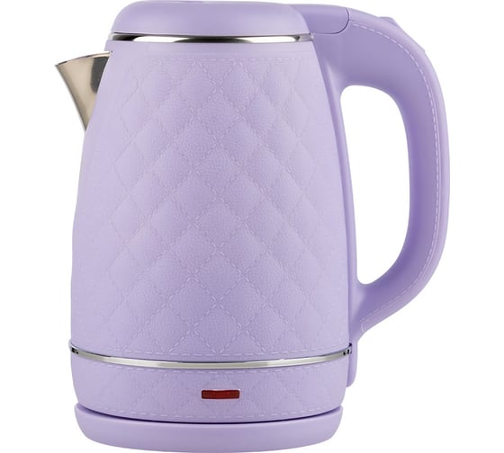 Чайник Homestar hs-1007 1.7 л, лиловый, двойной корпус 107006
