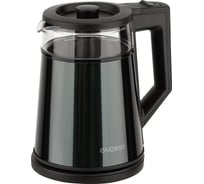 Чайник ENERGY e-200 1,2 л, стекло, серый, двойной корпус 107011