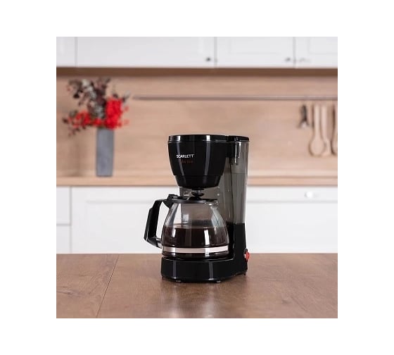 Капельная кофеварка Scarlett 600 Вт, объем кофейника, 0.75 л SC-CM33008