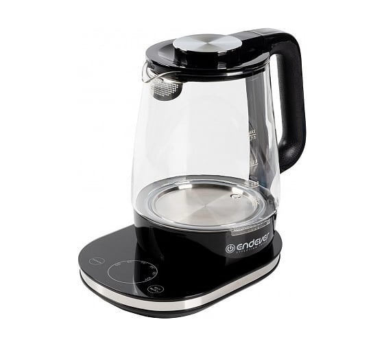 Электрический чайник ENDEVER емкость 1.7 л, корпус из BIO-стекла, Skyline KR-334 G 1