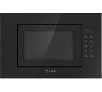Встраиваемая микроволновая печь LEX bimo 20.02 black CHGA100001