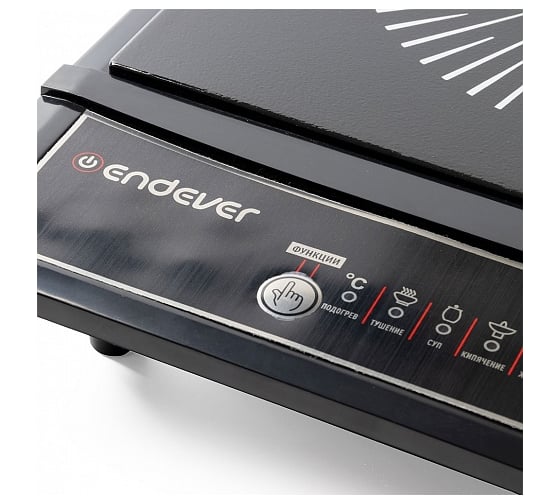 Электрическая индукционная плитка ENDEVER, дно посуды 12-20 см, Skyline IP-16
