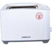 Электрический тостер ERGOLUX ELX-ET02-C31 бело-серый 13971