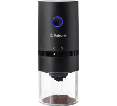 Кофемолка Sakura SA-6174BK жерновая, аккумулятор Li-Ion, USB РТ-00070099