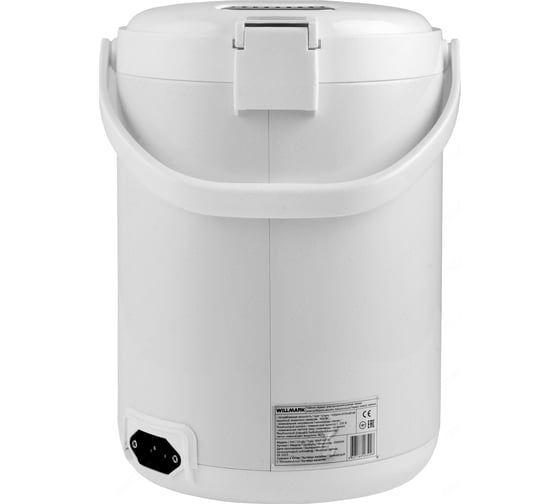 Поттер WILLMARK WAP-607W 5 л, функция очистка накипи, 6 температурных режимов, LED дисплей, белый 2000559