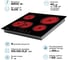 Электрическая стеклокерамическая варочная панель Endever Skyline DP-64 6600 Вт, черный, 4 конфорки 90442 3