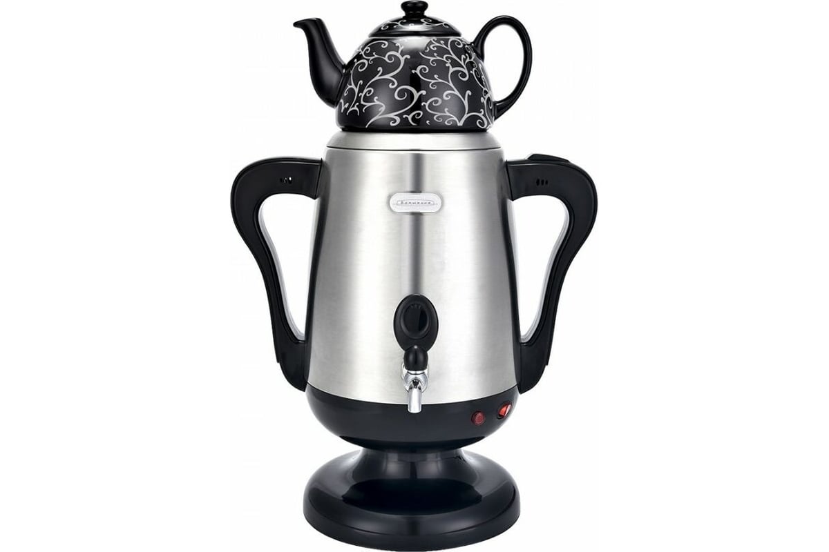 Электрический самовар Волжанка 3,5 л, нержавеющая сталь СМВ-001 ...