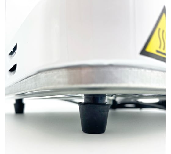 Электрическая плита BlackWeld с 1 конфоркой, белая 150001