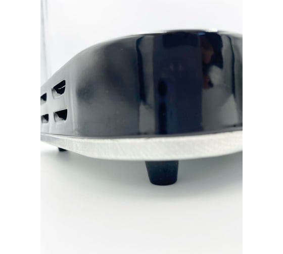 Электрическая плита BlackWeld с 2 конфорками, черная 150006