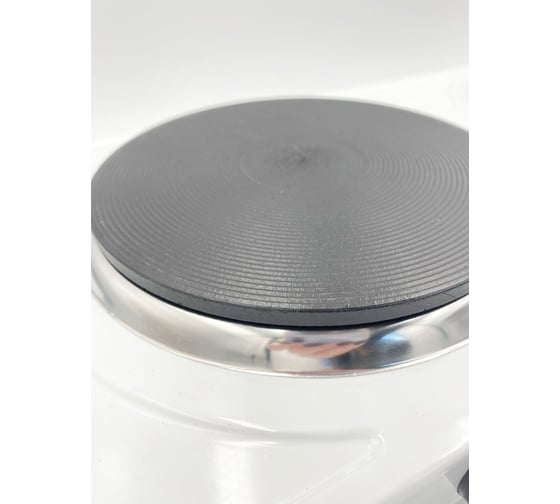Электрическая плита BlackWeld с 2 конфорками, белая 150008