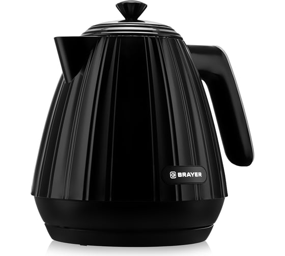 Электрический чайник BRAYER 1074BR 2200 Вт, 1.7 л, пластиковый корпус, VNQ by STRIX, автоотключение BR1074