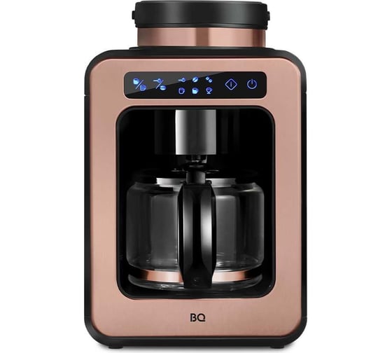 Капельная кофеварка со встроенной кофемолкой BQ cm7000 розовое золото-черный 86199513
