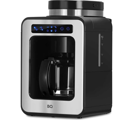 Капельная кофеварка со встроенной кофемолкой BQ cm7000 стальной-черный 86199514
