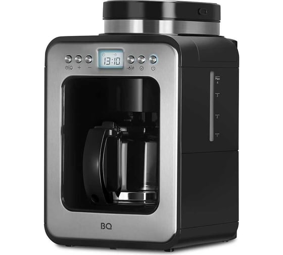Капельная кофеварка со встроенной кофемолкой BQ cm7001 стальной-черный 86199511