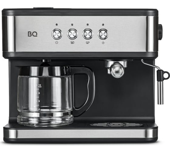 Кофеварка 2 в 1 BQ cm1005 стальной-черный 86198277