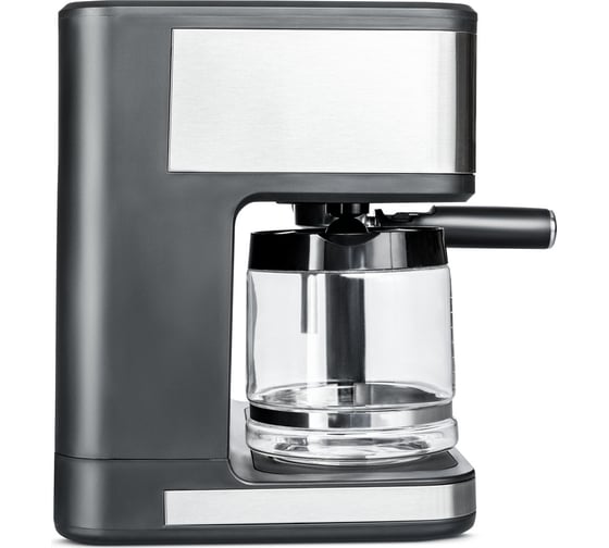 Кофеварка 2 в 1 BQ cm1005 стальной-черный 86198277