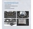 Встраиваемая газовая варочная панель ZUGEL черная матовая ZGH602B 10