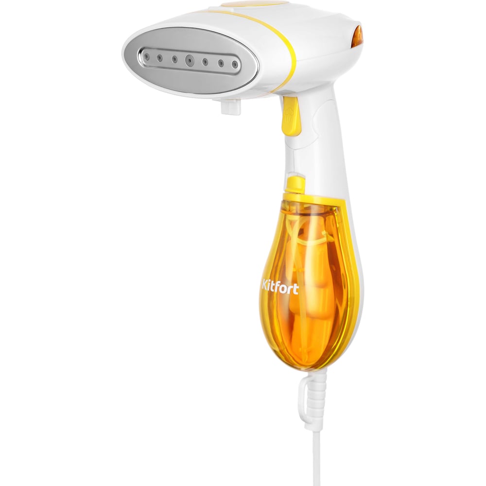Ручной отпариватель Kitfort бело-желтый КТ-9191-1 - выгодная цена ...
