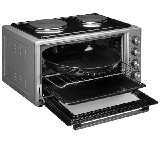 Мини-печь с конфорками MONSHER MMC 4850 Argent 76537