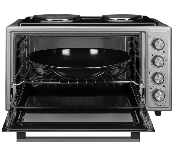 Мини-печь с конфорками MONSHER MMC 4850 Argent 76537
