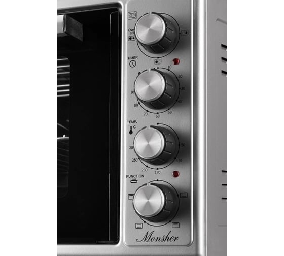 Мини-печь с конфорками MONSHER MMC 4850 Argent 76537