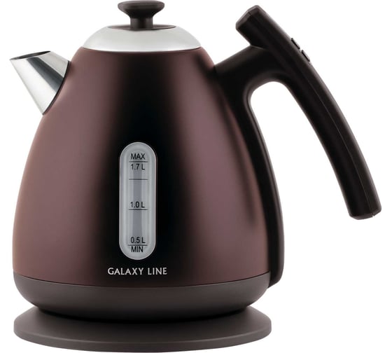 Чайник электрический Galaxy LINE GL 0343 Горький шоколад 2200 Вт 7010103439