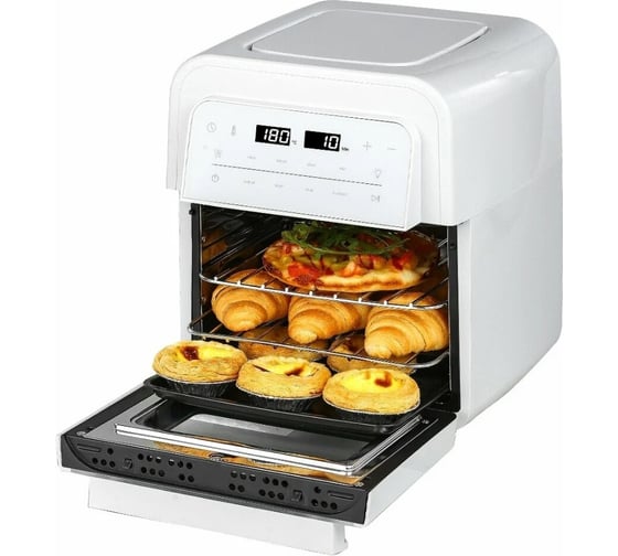 Аэрогриль LEACCO Air fryer oven white AF013