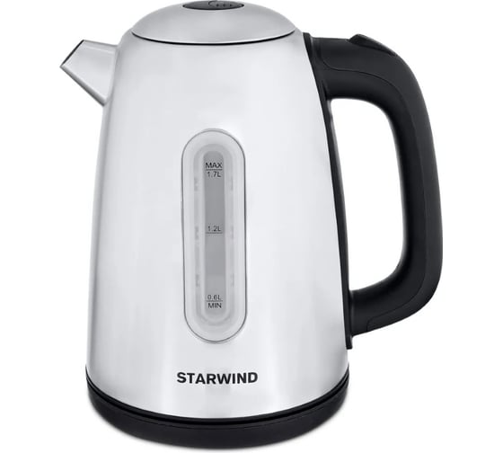 Чайник STARWIND SKS3210 1.7 л 2200 вт серебристый металл 1217825 1
