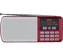 Цифровой радиоприемник Perfeo ЕГЕРЬ FM MP3 красный 30008714