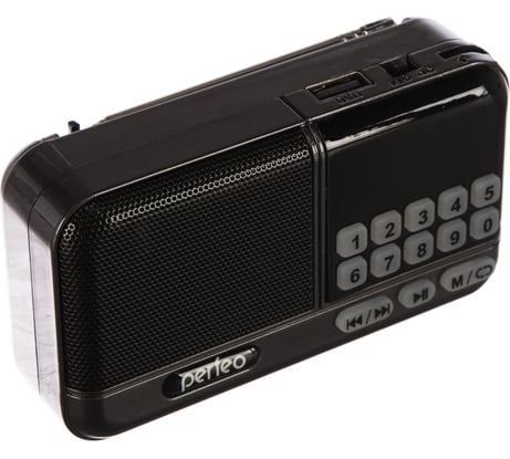 Цифровой радиоприемник Perfeo ASPEN FM MP3 серый 30013432