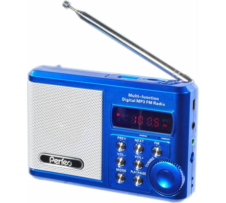 Мини аудио Perfeo Sound Ranger синий 30002173